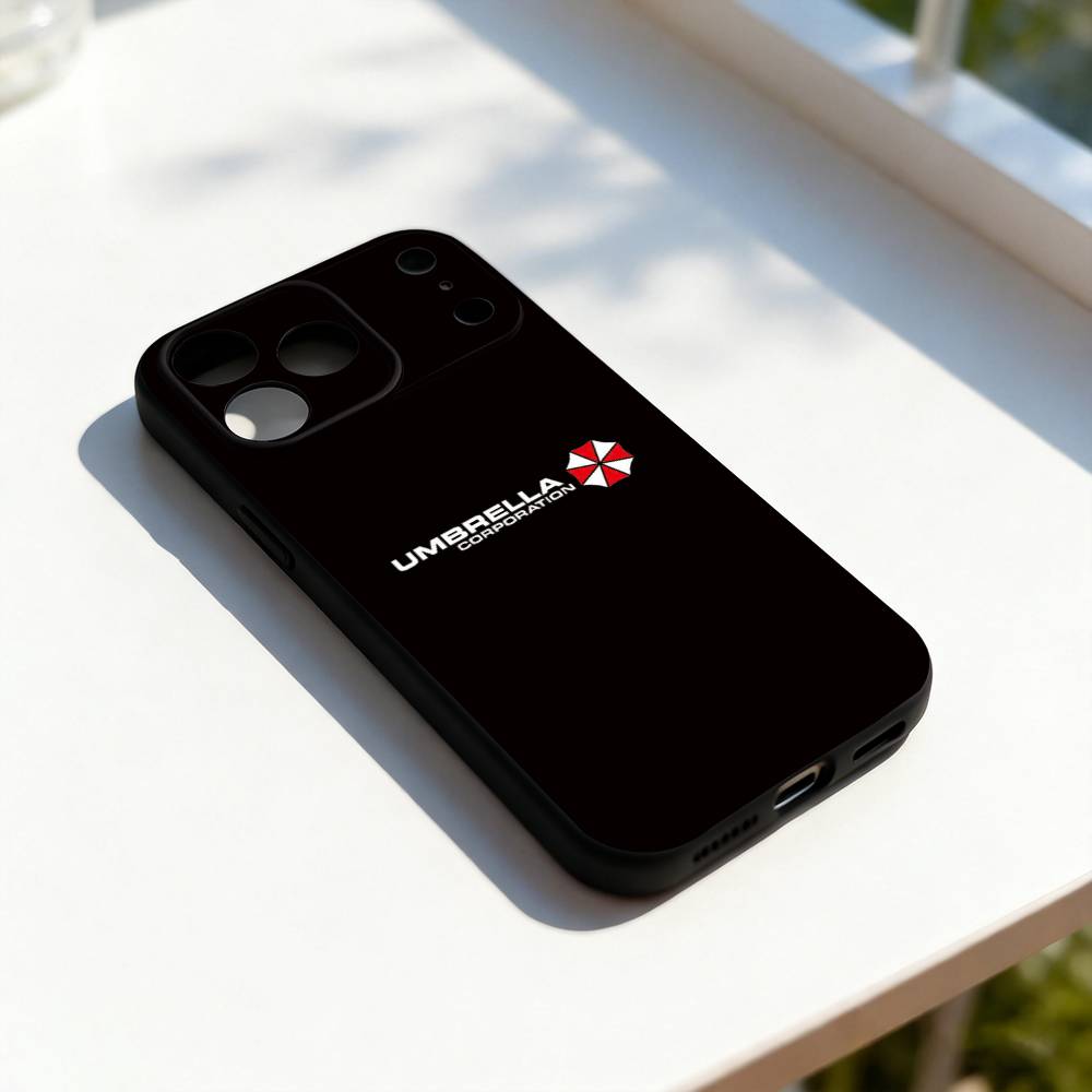 

Game R-Resident E-Evil Cool Phone Case For iPhone 17,16,15,14,13,12,11,Pro,Max,Plus,E,SE4,Air,Mini Black Precise Hole Matching iPhone15
