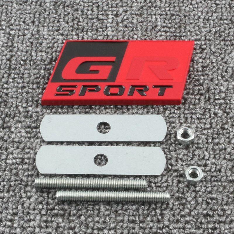 Toyota GR GRSPORT GR MN Metalowy Emblemat Naklejka na Tylną Lampę