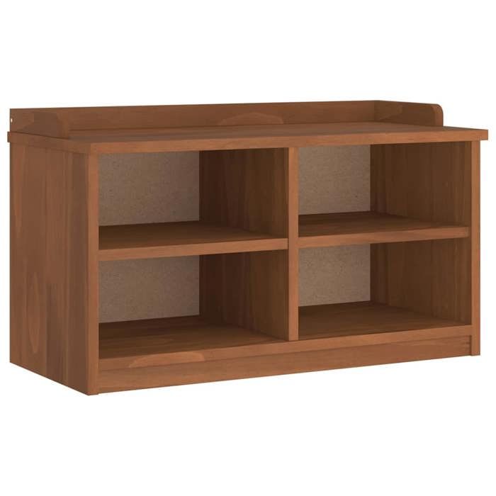 VidaXL Hallway Bench SANDNES 87x40x50 Cm Solid Pine Wood, Bench, Entryway Bench, Shoe Bench, Hallway Bench, 4010457