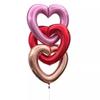 40-Inch Large Hollowed-Out Heart-Shaped Foil Balloons Are Suitable For Valentine'S Day And Weddings
