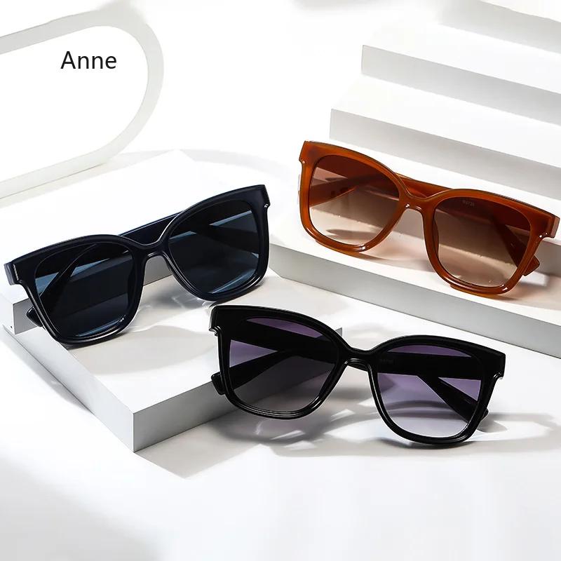 New Fashion Cat Eye Sunglasses Female Luxury Designer Sun Glasses for Women Travelling Sun Shades Glasses High Definition