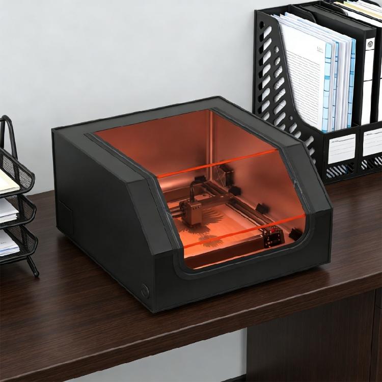 Multiple Purpose Engraving Equipment Guard Featuring Clear Viewing Window And Installed Ventilation System