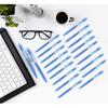 Aozora Blue Gel Pens Fine Point Smooth Writing Pen 40 Pack Retractable Blue Gel Ink Pen with Soft Grip 0.5mm Quick Dry Office School Supplies(20 Pens