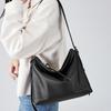 2025 New Genuine Leather Women's Bag High-End Commuter Tote Bag Large Capacity Versatile Niche Shoulder Bag