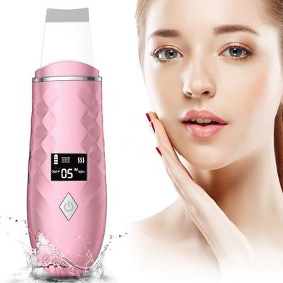 Ultrasonic Skin Scrubber Remover Blackhead Ultrasonic Peeling Facial Scrubber Shovel Deep Cleaning Face Lifting Remove Pore Acne