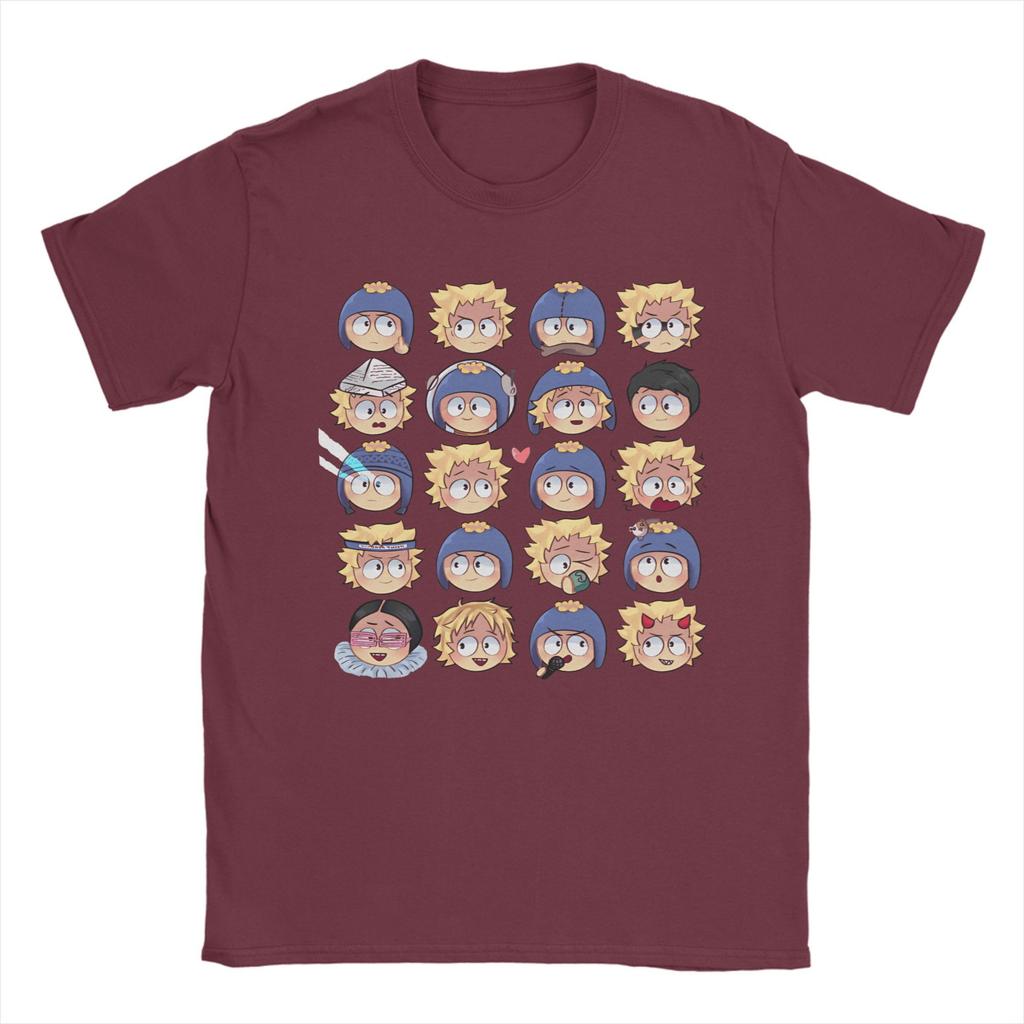 Men's T-Shirts SouthParks Novelty Cotton Tee Shirt Short Sleeve Creek T Shirts O Neck Clothes Printed