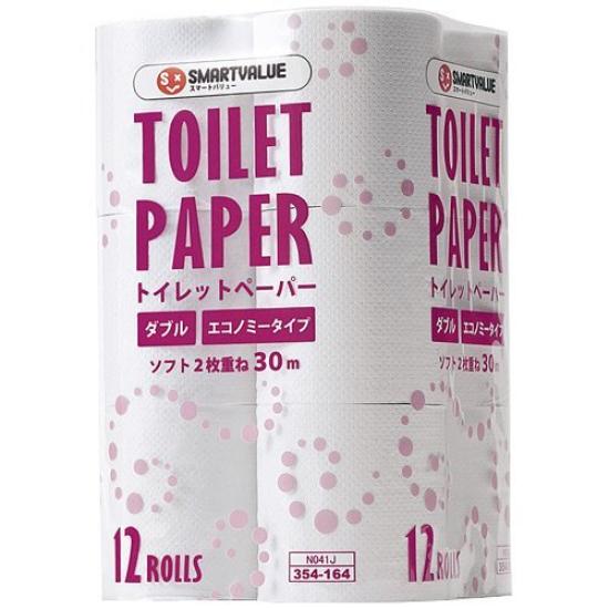 

Smart Value Toilet Paper E Double N041J 12-Pack
