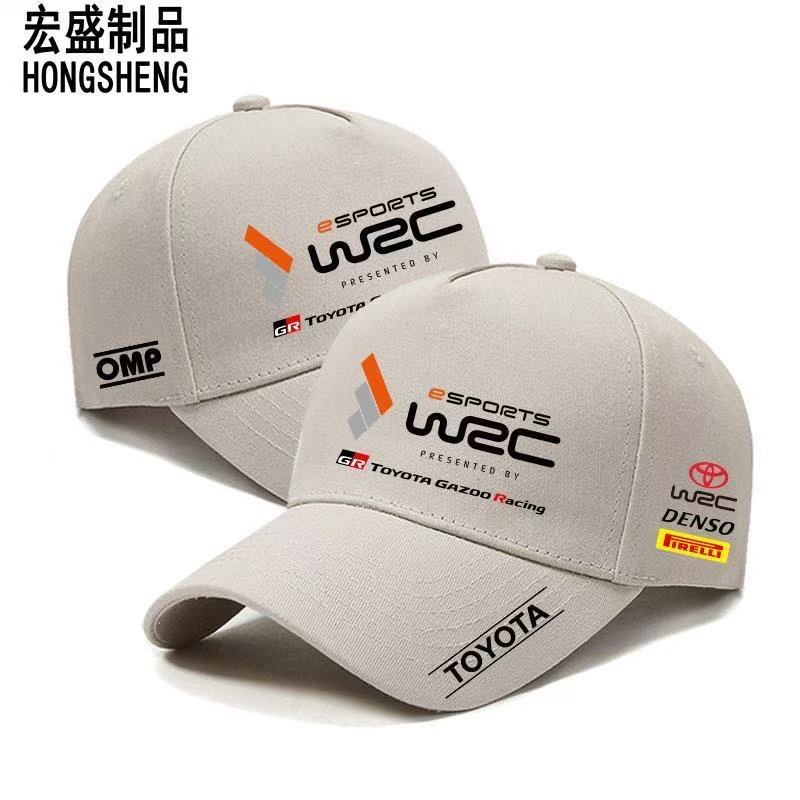 Neu aufgerüstete reine Baumwolle Toyota Racing Team GTR Rennkappe, Le Mans Herren- und Damen-Baseballkappe, Sonnenschutz für Outdoor-Radfahren