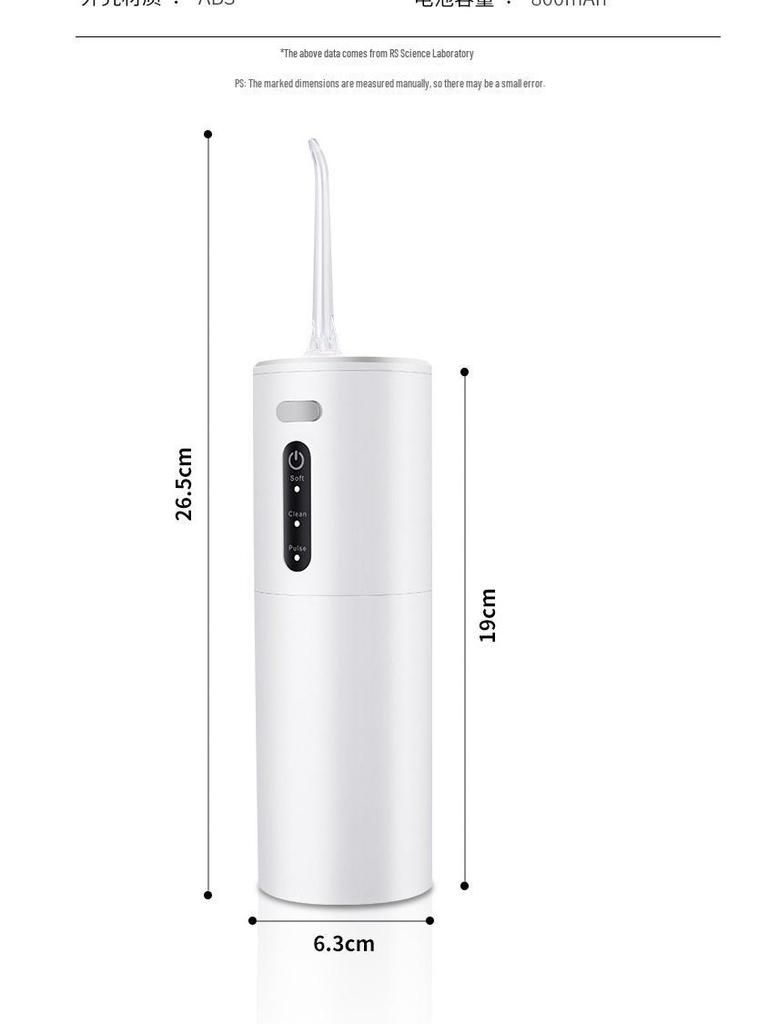 Portable Waterproof High-Frequency Pulse Electric Water Flosser