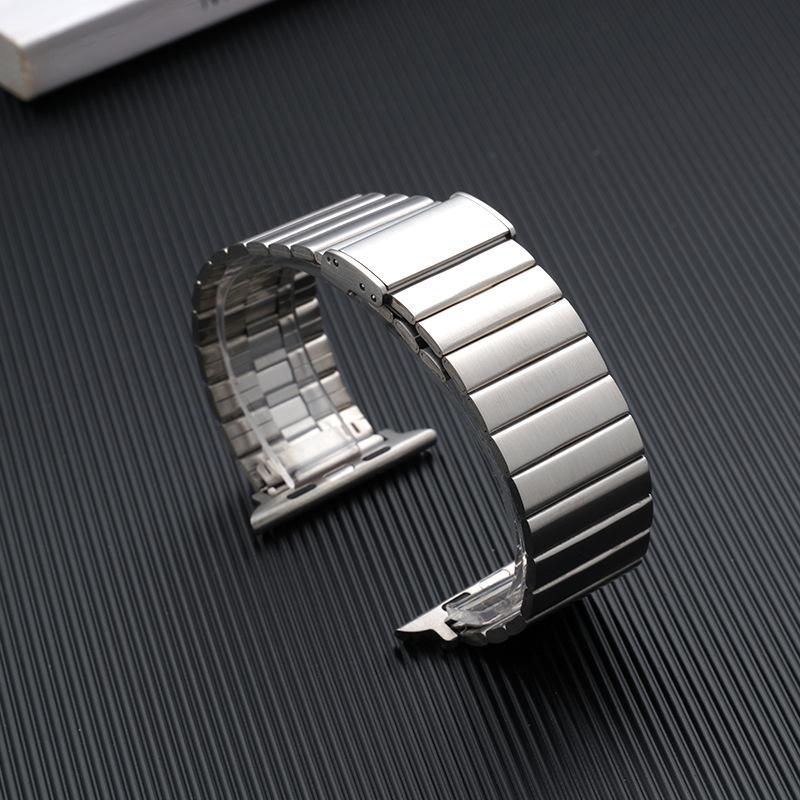 Stainless Steel Metal Wristband Bracelet For Apple Watch 38/40/41mm  42/44/45/46mm Bracelet for Iwatch Series 10 9 8 7 6 5 4 SE