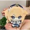 10cm Genshin Impact Anime Qiqi Sigewinne Arataki Itto Kamisato Ayaka Soft Cartoon Plush Figure Keychain Backpack Pendant Gift