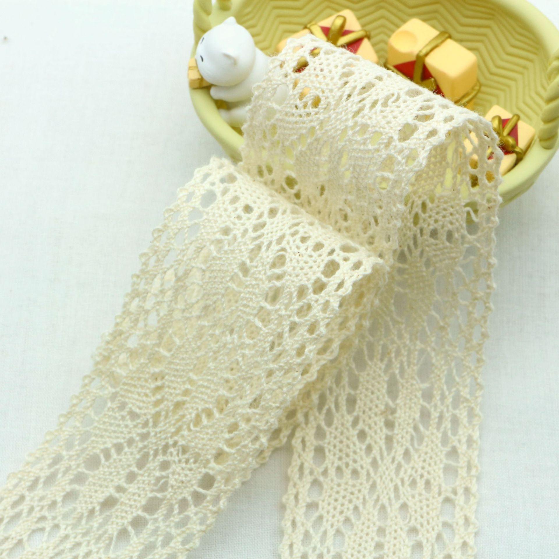 Кружевные аксессуары из хлопковой нити, Кружевные аксессуары для одежды, Кружевные аксессуары для дивана, штор, DIY, Водорастворимые кружевные аксессуары 2308