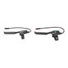 S866 One Pair Electric Scooter Brake Lever Aluminium Alloy Antiskid Electric Scooter Brake Grips for Replacement