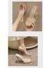 Women's High Heel Sandals: 2024 Summer Crystal Design – Lightweight, Transparent for Outdoor Wear