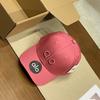 (Rode roos) Borduur Alo Letter Baseballpet Voor Dames Casual Zon Hoed Bescherming Mode