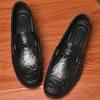 Fashion Genuine Leather Mens Loafers Casual Shoes Comfortable Moccasins Luxury Formal Slip On Flats Driving Shoes for Man Walking Shoes