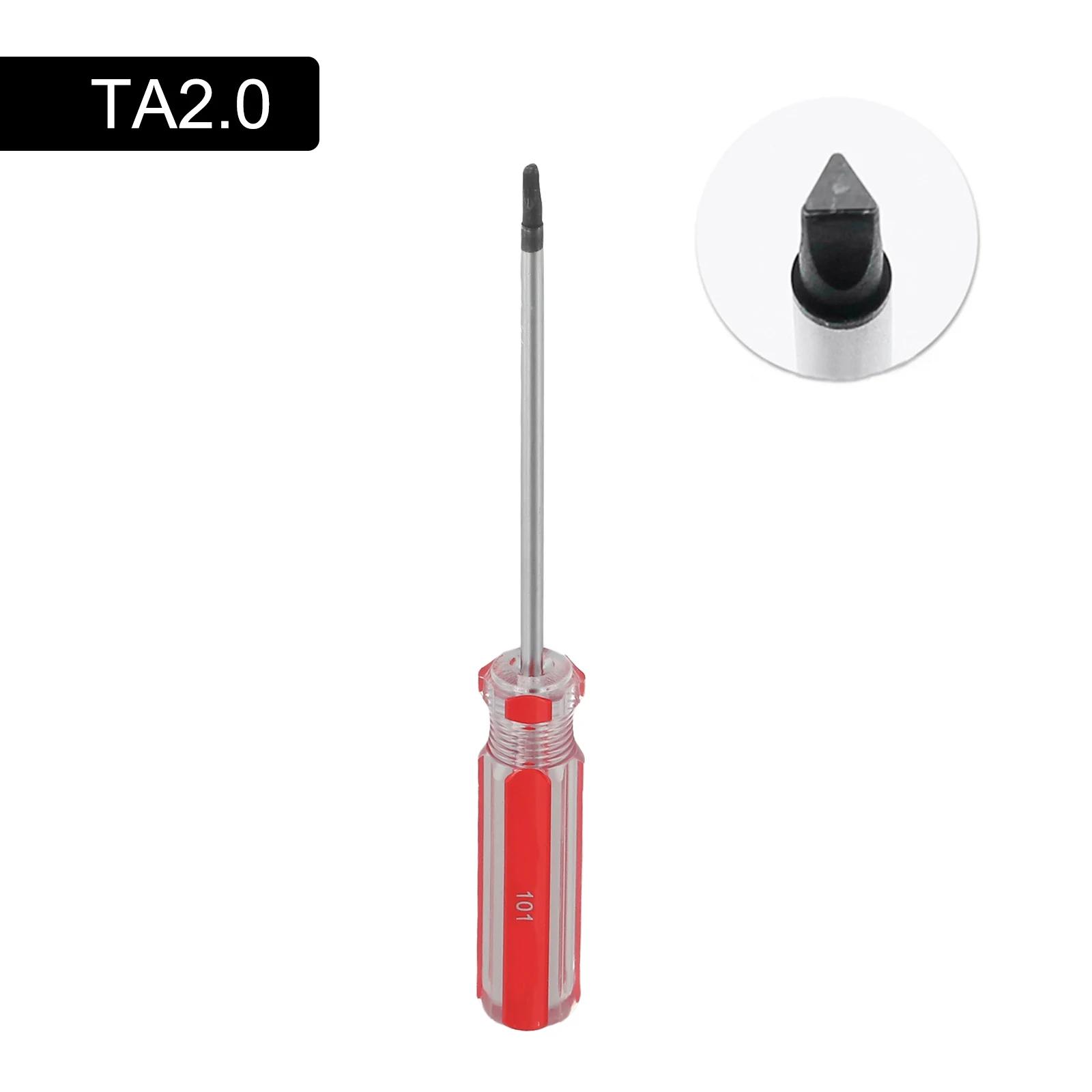 

Triangle Screwdriver Triangle Drive Head TA1.8-TA4.2 Chrome Vanadium Steel Screw Removal Repair Tools Hand Manual Tools