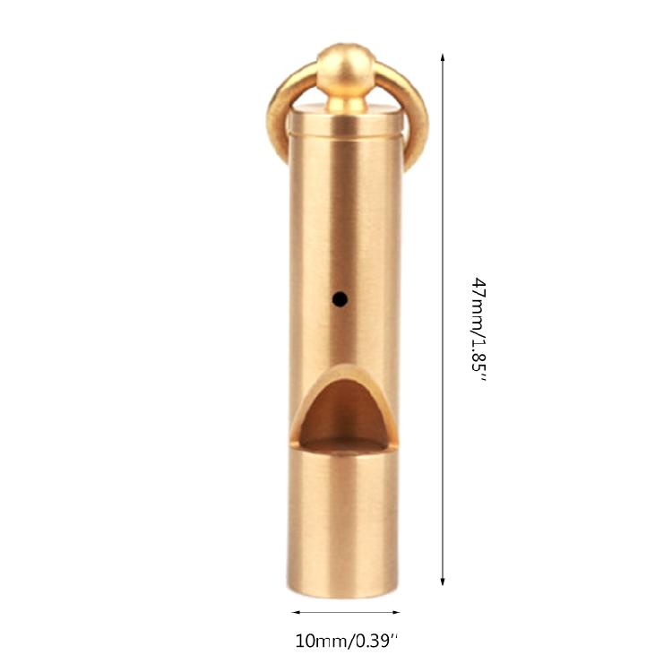 Brass Whistle Pet Bird Behavior Training Tool for Dog Pigeon Parrot Dove