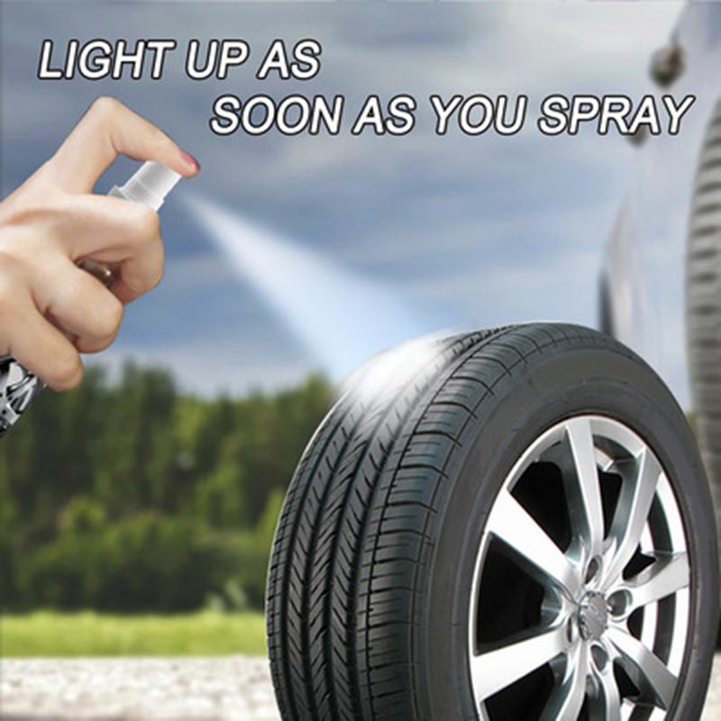 Auto Tire Shine Spray Car Wheel Tire Cleaning Refurbishing Car Waxing Tire Polish Tire Maintenance Spray Tire Shine Cleaner