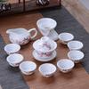 Zhaoran Blue & White Ceramic 12-Piece Tea Set