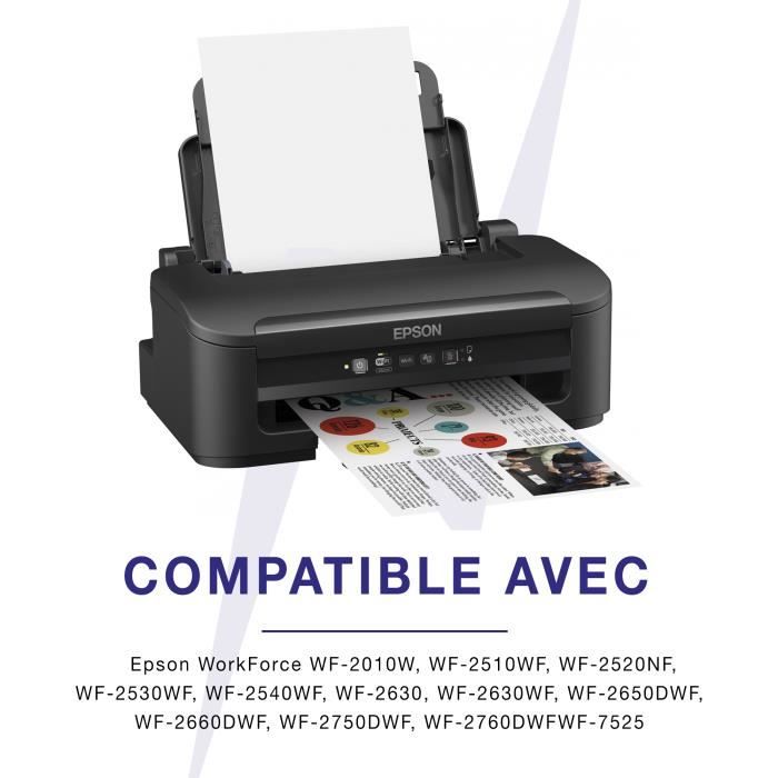 Ink Cartridges - TONERMEDIA - Epson 16XL - Pack of 20 - Compatible Workforce - Multi-color