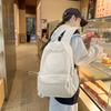 Schoolbag Solid Color Backpack 1011 New Junior High School Girls High School College Students School Bag Women Travel Lightweight Small Backpack