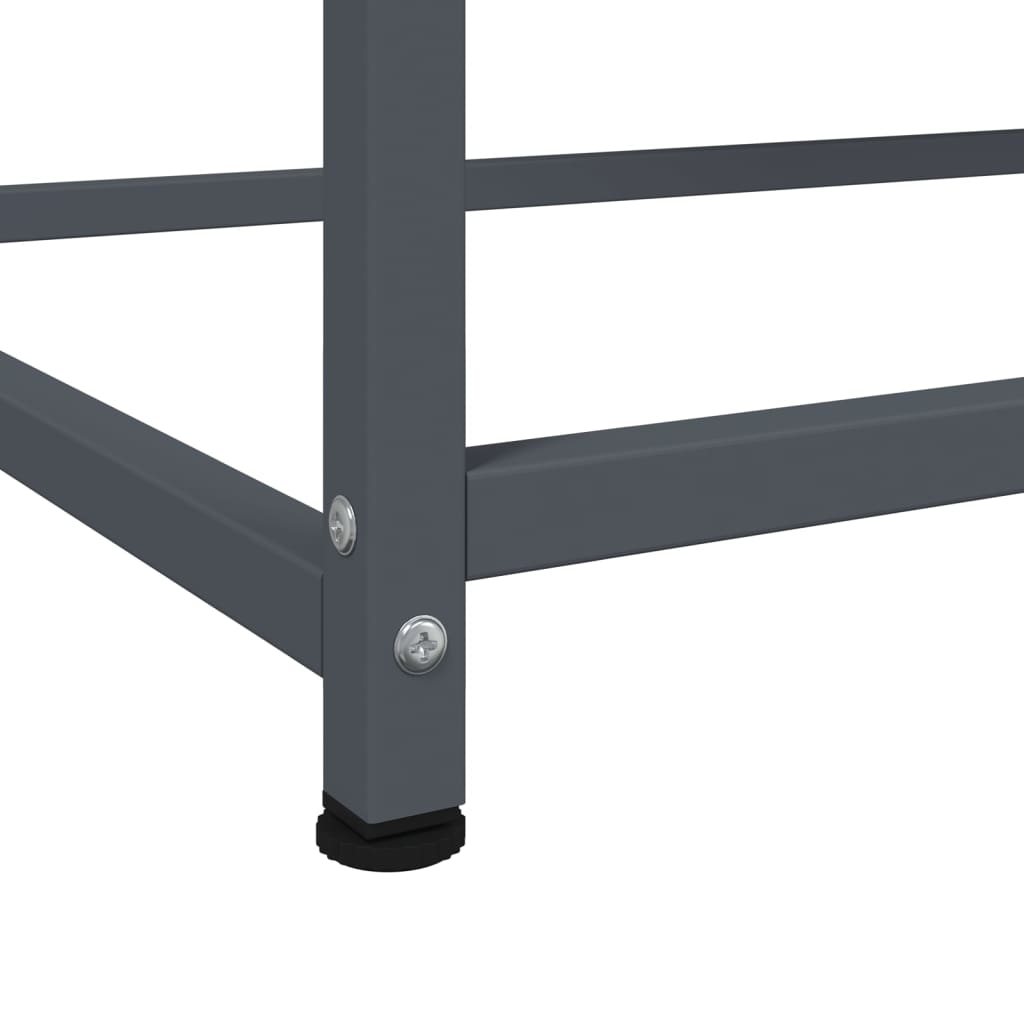 Highboard Anthracite 100.5 x 39 x 107 cm Steel
