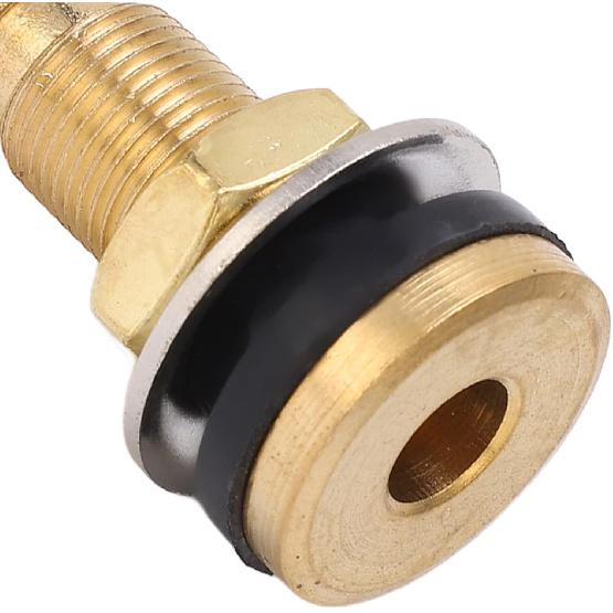 TR618A Traktor Luft-Flüssigkeits-Ventilschäfte, Tubeless-Klemmventil-Schäfte für Industrie- und Landwirtschaftsräder, Traktor, Grader (Packung mit 10)