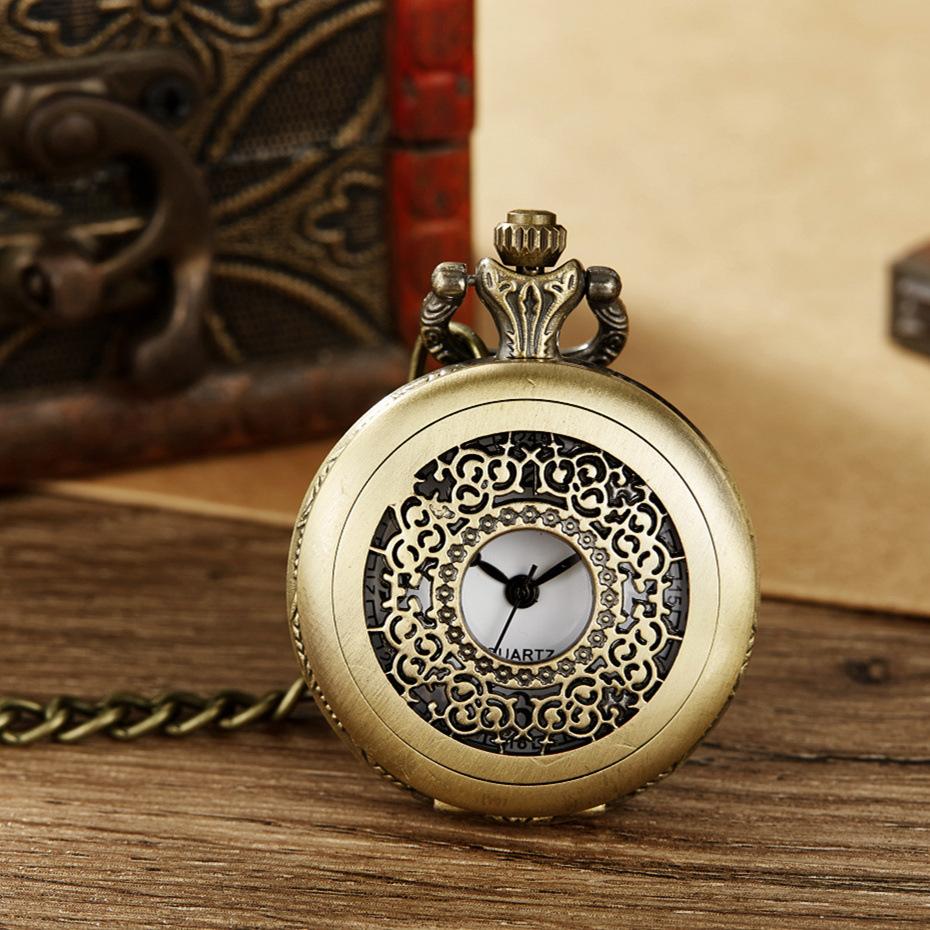 Vintage Pocket Watch Collection Quartz Universal Casual Vintage Pendant Pocket Watch