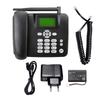 Nouveau Téléphone Fixe Sans Fil 2G Téléphone de Bureau Support Carte SIM GSM 85090018001900MHz Téléphone Sans Fil Avec Antenne Radio Réveil