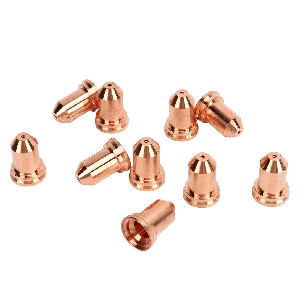 20Pcs Plasma Electrode Tip 52558 51311 P1.3 Nozzle Brass Consumables for PT80 IPT‑80 PTM‑80