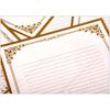 Letter Paper Stationary Set Retro Design Letter Paper for Vintage Invitations