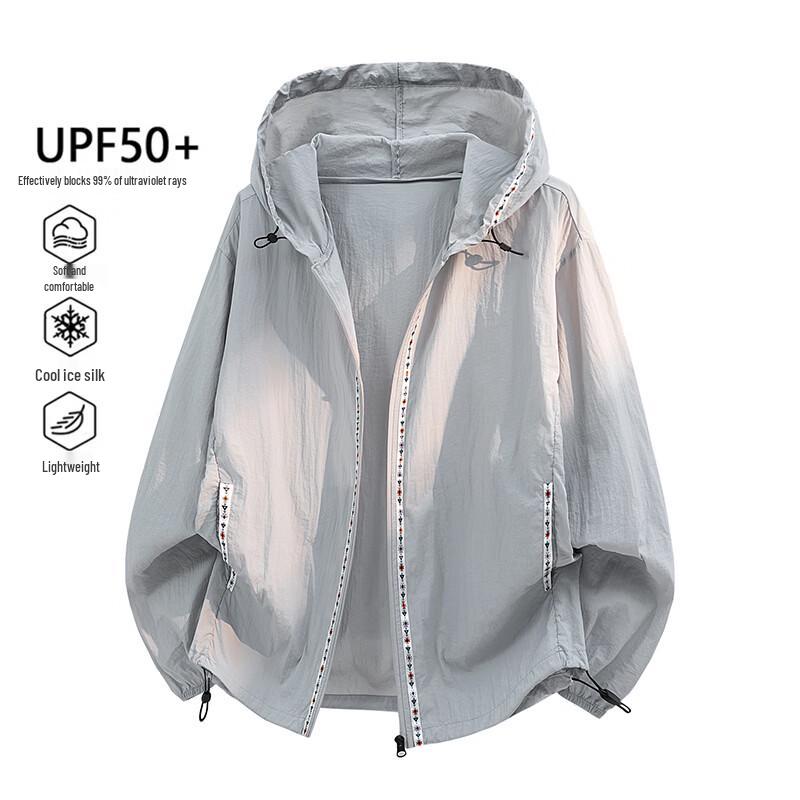 

MEDE Men s Cooling UV Protection Outdoor Sun Jacket XL