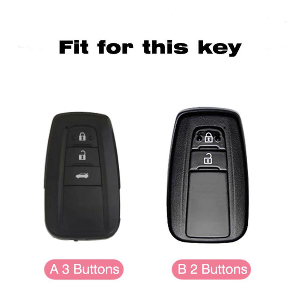 Autosleutelhoesje Cover Voor Toyota Prius Camry 75 Corolla Hybrid C-Hr Chr Rav4 Xa 50 Sleutelhanger Prado Voor Suzuki Swace Sleutelhanger Accessoires
