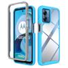 Non-slip Transparent Armor Shockproof Phone Case For Motorola Moto G14 G54 G84 6.5 Inches TPU Bumper Hard Plastic Back Cover