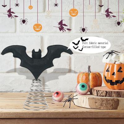 Halloween Tree Office Topper Miniature Spooky Bat Halloween Party Decoration