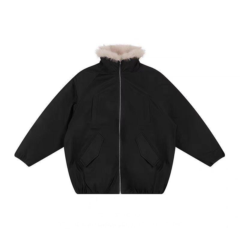 Europe and the United States winter mountain carving cotton-padded clothes women's new bud pie to overcome the piled and thickened cotton-padded jacke