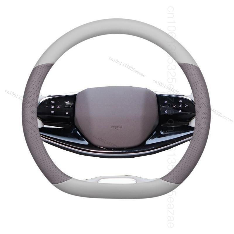 For OMODA 9 PHEV OMODA 9 SHS OMODA C9 PHEV 2025+ Car Steering Wheel Cover Leather Non-slip Auto Interior Accessories
