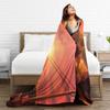 Soft Warm Blankets Picnic The Summer Hikaru Died Throw Blanket  Flannel Bedspread For Home Decor Fashion Sofa Bed Cover