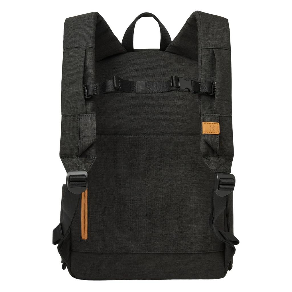 Nordace Siena Pro Classic Backpack Batoh na notebook 18L Denní batoh pro denní nošení - 13,3" Cestování, Denní, Práce, Černá, Běžný, Batoh.