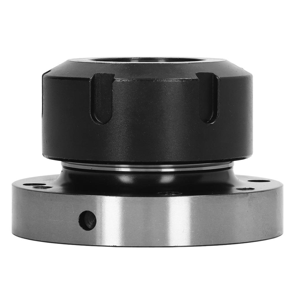 Collet Chuck ER50 100mm Diameter 7 Holes Carbon Steel for Lathe CNC Milling Machine Tool