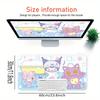 Bath Time, Cute Creatures Themed XXL Mouse Pad - Non-slip Rubber Desk Mat for Gaming and Office Use, Multi-Function Keyboard and Mouse Pad,