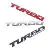 Lettera Metallica 3D Turbo Auto Moto Emblema Distintivo Adesivo Decorazione Laterale