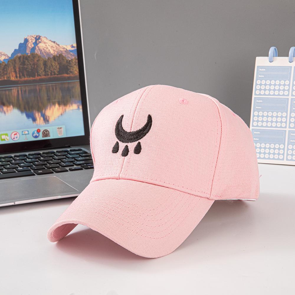 Korean-style flame-patterned baseball cap, suitable for daily  wear - breathable polyester cap perfect for sports and outdoor ac