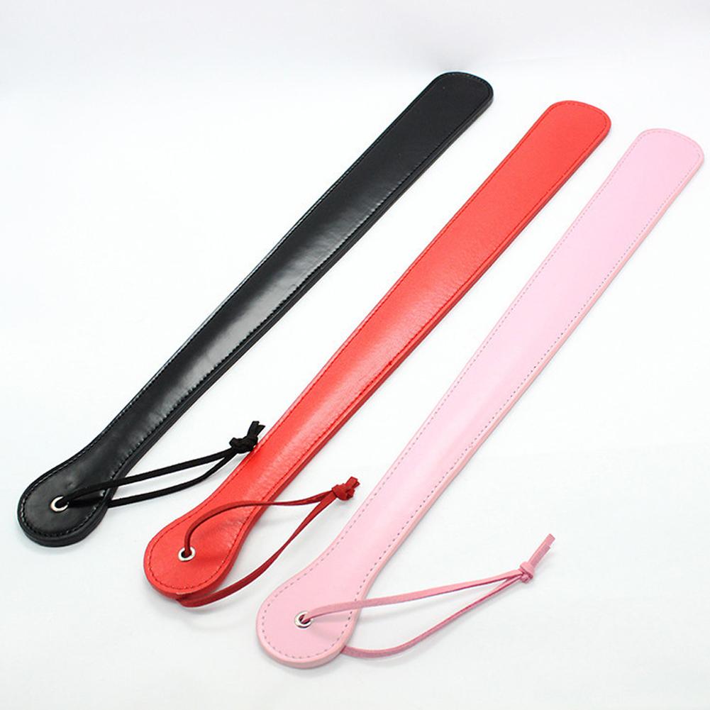 

48 см PU кожа верховая езда Crop Paddle Супер прочный коврик для обучения лошадей Конные культуры Pa X8B1