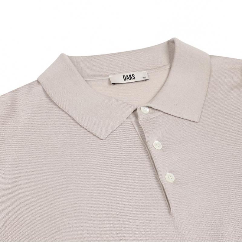 Daks 26 Ss Viscose Blend Plain Collar Knit Dmp1swtl102i1