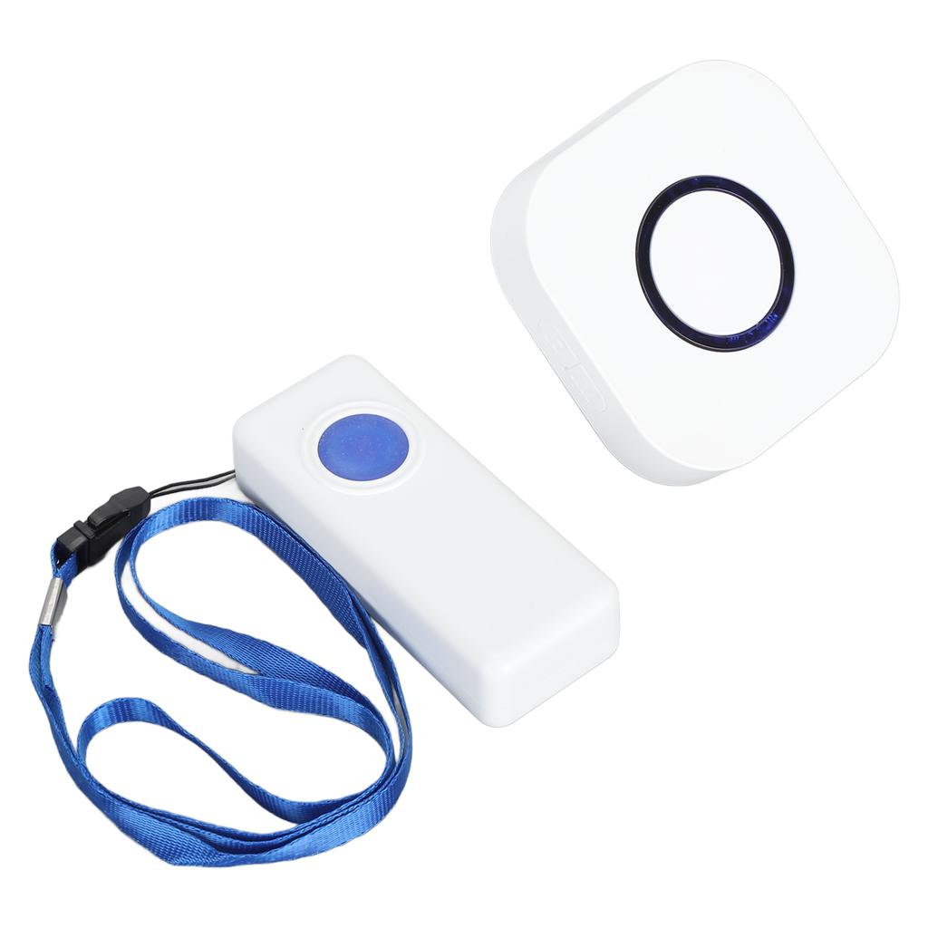 Drahtlose Pflegekraft Pager Call Button 4 Level Lautstärkeregelung Notfall Pager Krankenschwester Alarmsystem für