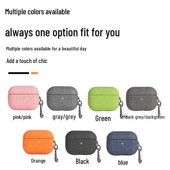 Leather-Style Waterproof Protective Case for AirPods Pro 2