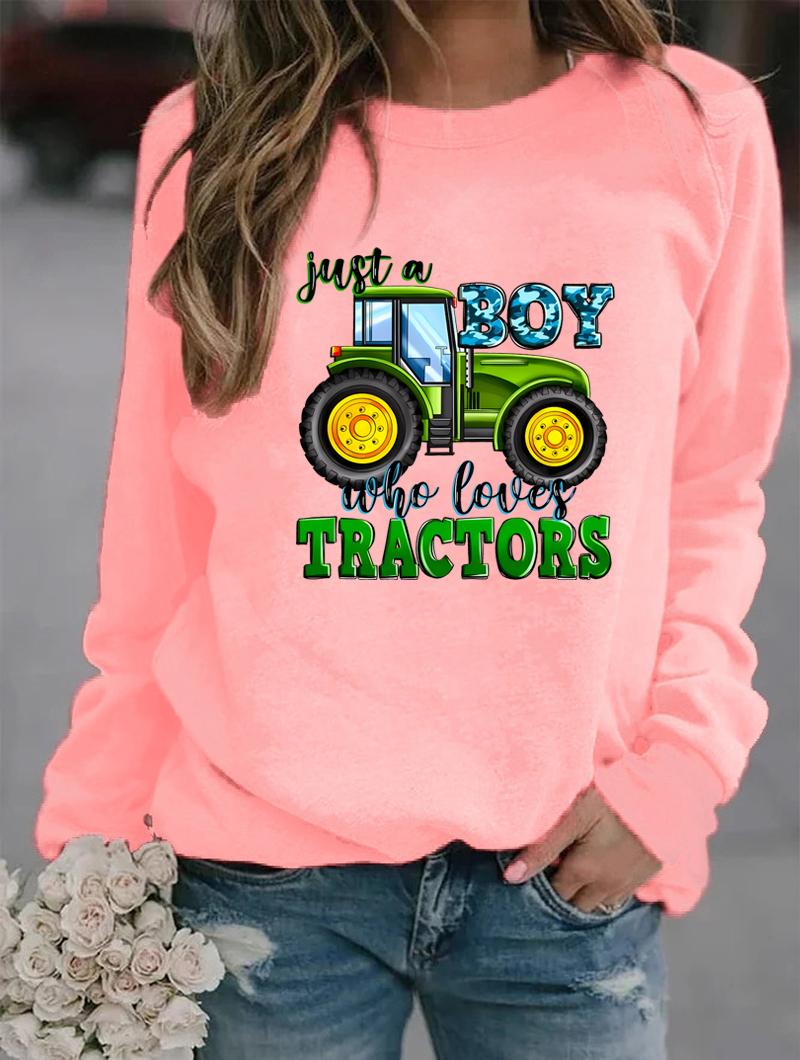 

Шикарная женская зимняя толстовка с круглым вырезом и длинными рукавами, доступная в различных модных узорах. S