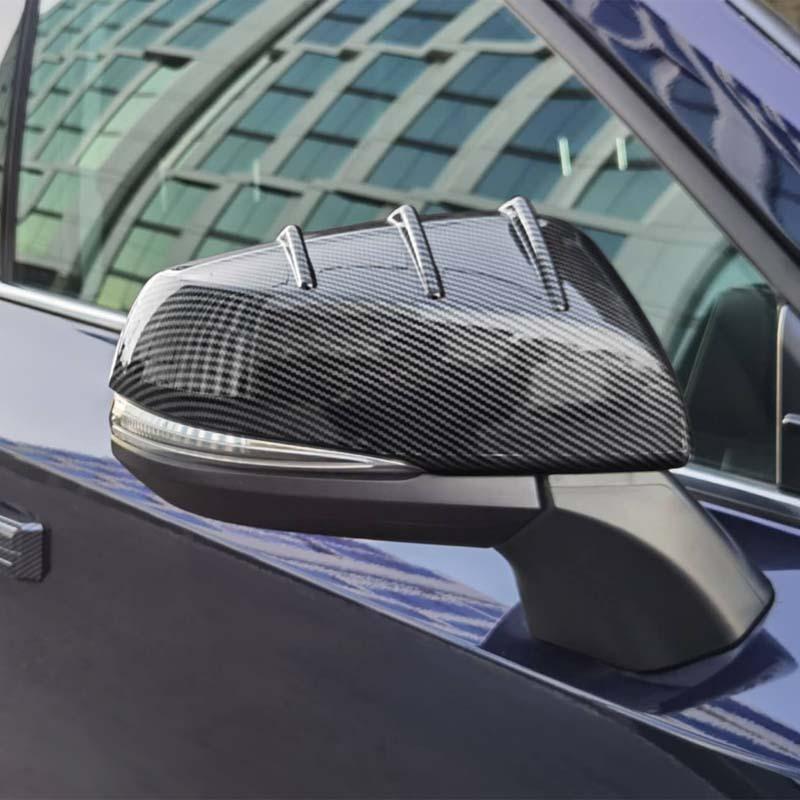 For Toyota Grand Highlander 2024-2025 ABS Carbon Fiber Car Side Rearview Mirror Cover Door Mirror Shell Trim Car Accessories